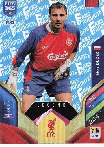 FAN2 (blau)  Jerzy Dudek (Liverpool FC) - Legend (PF365AXL26)