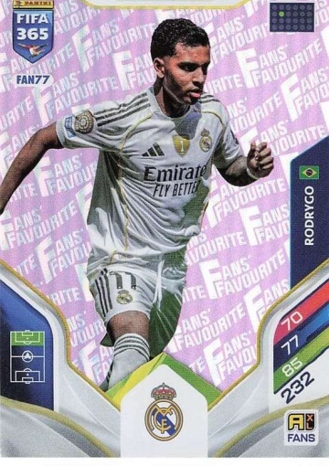 FAN77 (pink) Rodrygo (Real Madrid C.F.) (PF365AXL26)