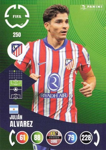 250.  Julián Alvarez (Atlético de Madrid) (PAXLCWC25)