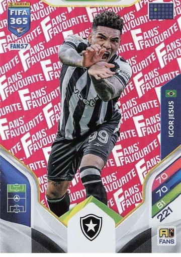 FAN57 (rot) Igor Jesus (Botafogo) (PF365AXL26)