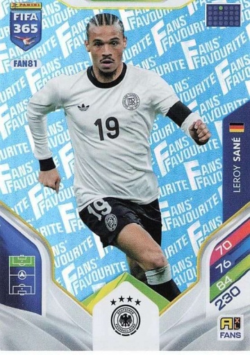 FAN81 (blau) Leroy Sané (Germany) (PF365AXL26)