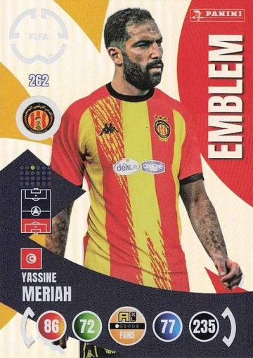 262.  Emblem / Yassine Meriah (Espérance de Tunis) (PAXLCWC25)