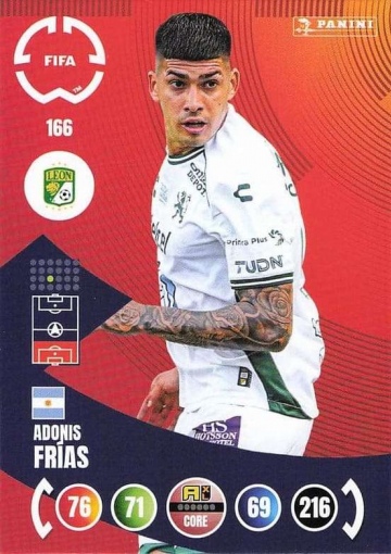 166.  Adonis Frías (Club León) (PAXLCWC25)