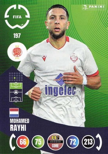 197.  Mohamed Rayhі (Wydad AC) (PAXLCWC25)