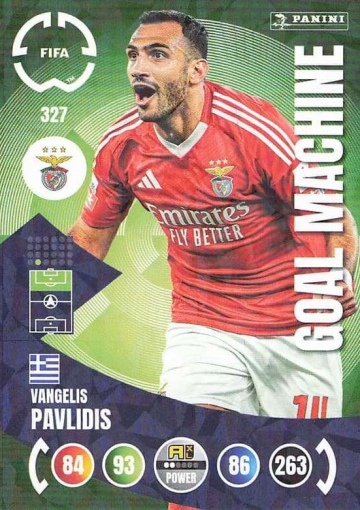 327.  Vangelis Pavlidis (SL Benfica) (PAXLCWC25)