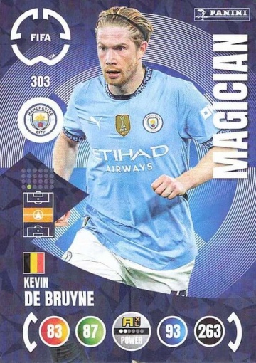 303.  Kevin De Bruyne (Manchester City) (PAXLCWC25)