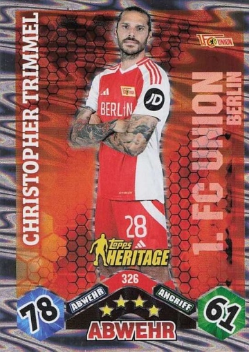 326 Christopher Trimmel (1. FC Union Berlin) ( MABL24/25 )
