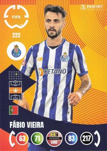 222.  Fábio Vieira (FC Porto) (PAXLCWC25)