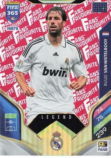 FAN78 (rot) Ruud van Nistelrooy (Real Madrid C.F.) - Legend (PF365AXL26)