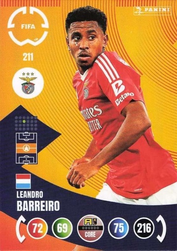 211.  Leandro Barreiro (SL Benfica) (PAXLCWC25)