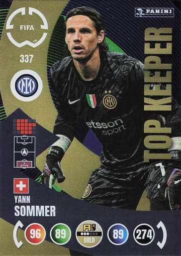 337.  Yann Sommer (FC Internazionale Milano) (PAXLCWC25)