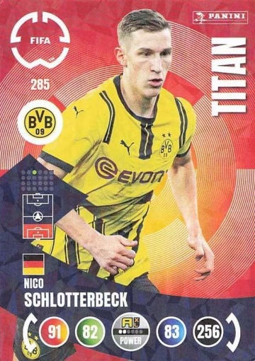 285.  Nico Schlotterbeck (Borussia Dortmund) (PAXLCWC25)