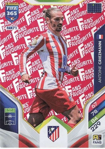 FAN71 (rot) Antoine Griezmann (Atlético de Madrid) (PF365AXL26)