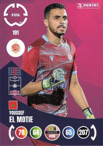 191.  Youssef El Motie (Wydad AC) (PAXLCWC25)