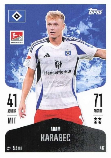 417 Adam Karabec (Hamburger SV) ( MABL24/25 )