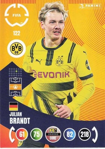 122.  Julian Brandt (Borussia Dortmund) (PAXLCWC25)