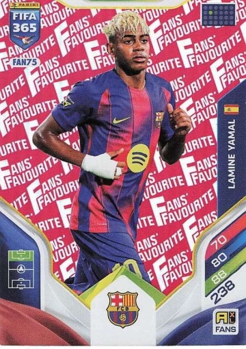 FAN75 (rot) Lamine Yamal (FC Barcelona) (PF365AXL26)