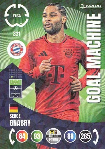 321.  Serge Gnabry (FC Bayern München) (PAXLCWC25)