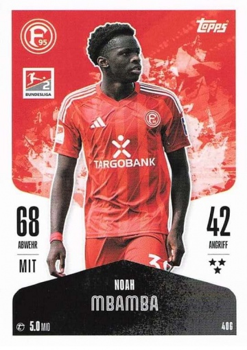 406 Noah Mbamba (Fortuna Düsseldorf) ( MABL24/25 )