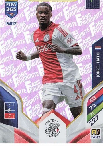 FAN17 (pink) Jorrel Hato (AFC Ajax) (PF365AXL26)