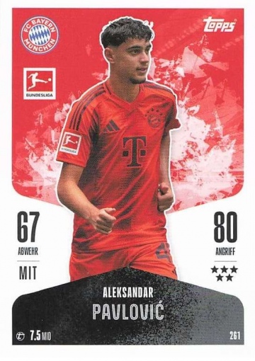 261 Aleksandar Pavlović ( MABL24/25 )