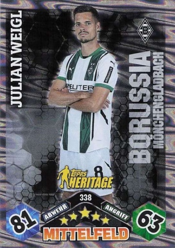 338 Julian Weigl (Borussia Mönchengladbach) ( MABL24/25 )