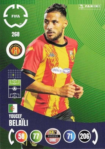 268.  Youcef Belaili (Espérance de Tunis) (PAXLCWC25)