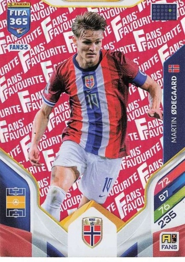 FAN55 (rot) Martin Ødegaard (Norway) (PF365AXL26)