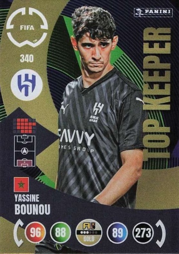340.  Yassine Bounou (Al-Hilal SFC) (PAXLCWC25)