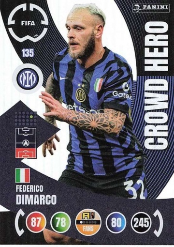135.  Federico Dimarco (FC Internazionale Milano)  -  Crowd Hero (PAXLCWC25)