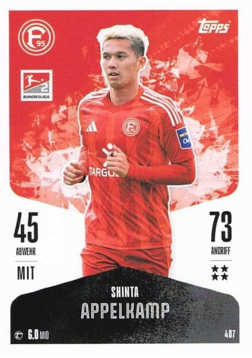 407 Shinta Appelkamp (Fortuna Düsseldorf) ( MABL24/25 )
