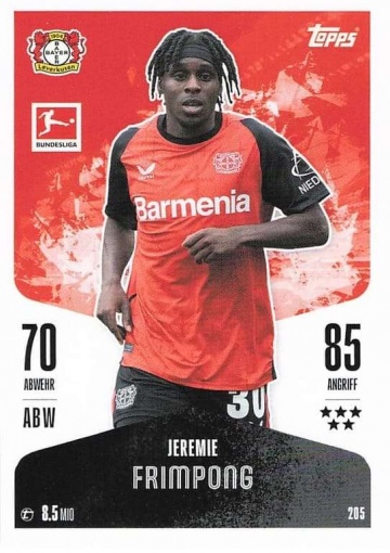 205 Jeremie Frimpong ( MABL24/25 )