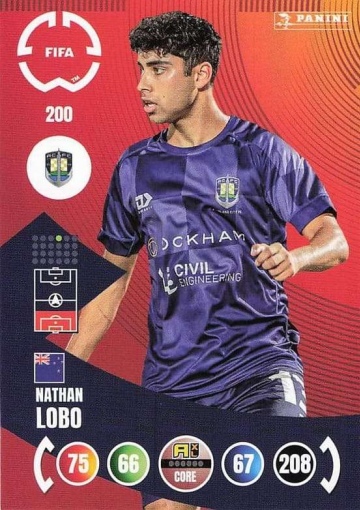 200.  Nathan Lobo (Auckland City FC) (PAXLCWC25)