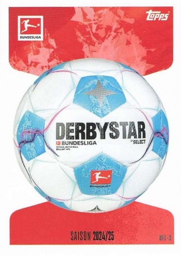 DFL-3 Bundesliga Official Match Ball ( MABL24/25 )