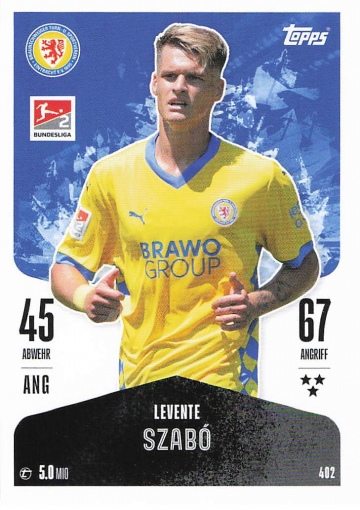 402 Levente Szabó (Eintracht Braunschweig) ( MABL24/25 )